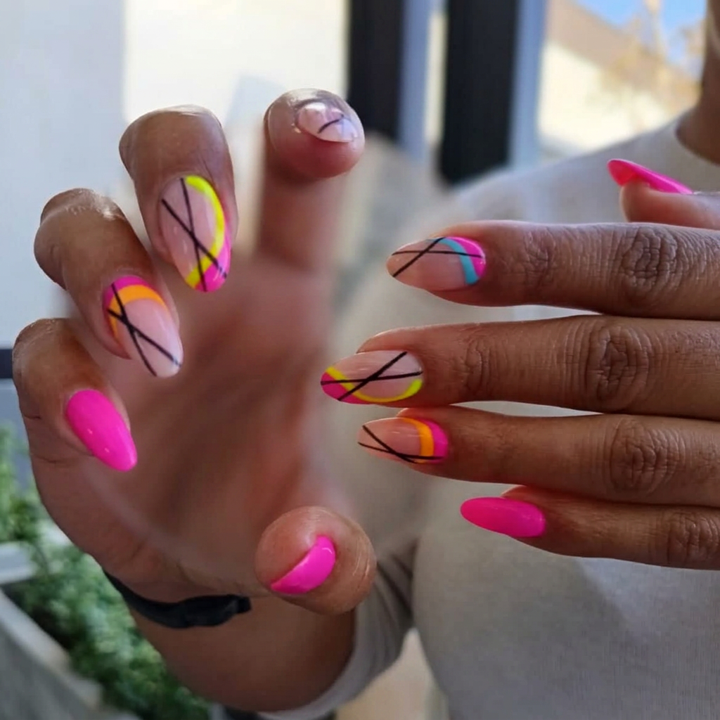 Geometric Nails