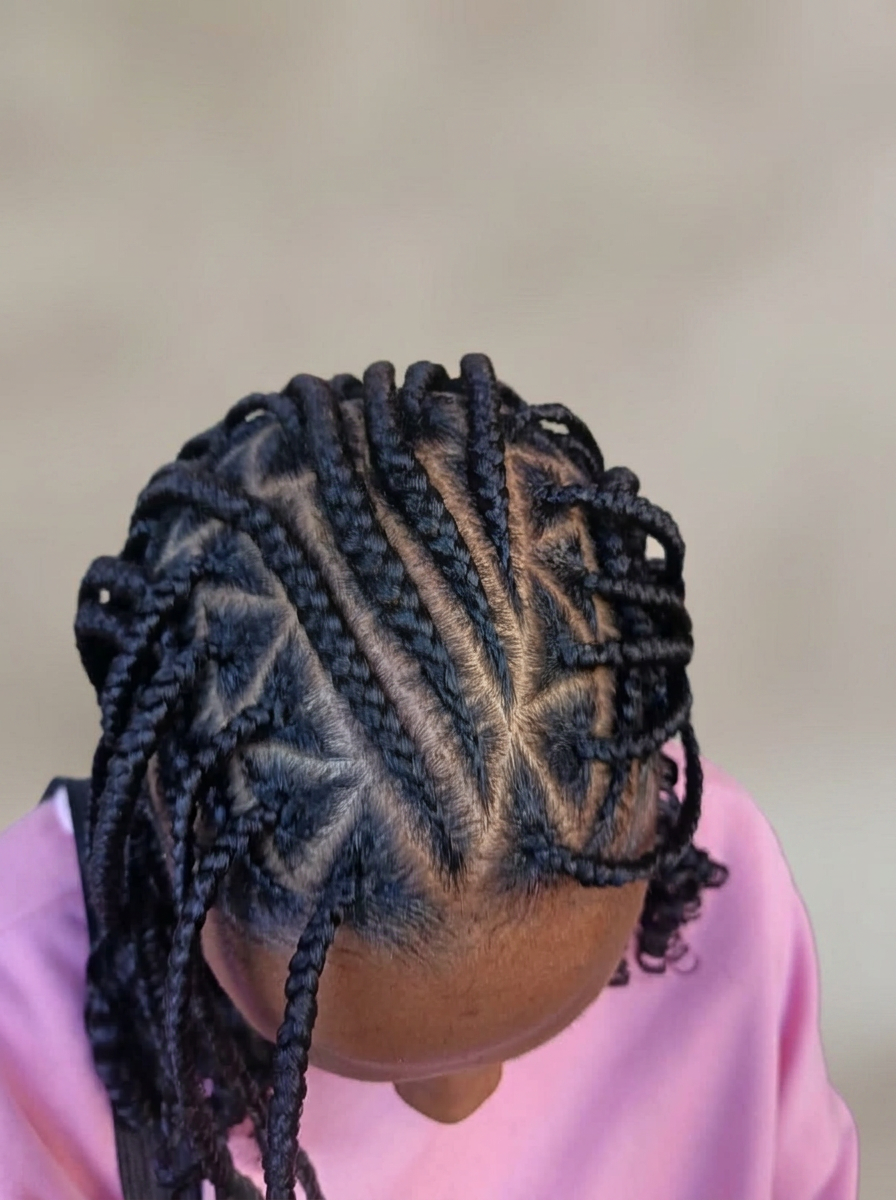 Zig-Zag Cornrows